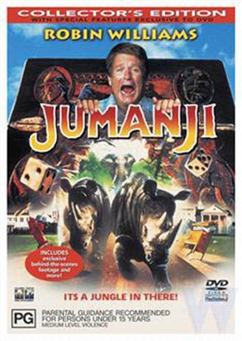 Jumanji SHEP DVD