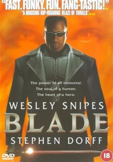 Blade dressed up for a fight