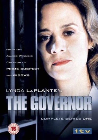 Poster for 'The Governor' complete series one with a woman's face and ITV logo.