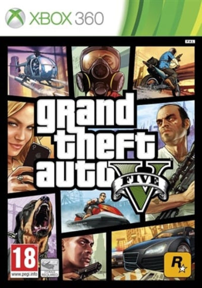 Grand Theft Auto V Xbox 360 Used