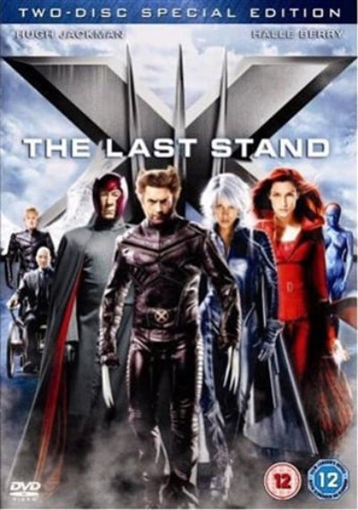 Two-disc special edition DVD cover of 'X-Men: The Last Stand' featuring superhero characters.