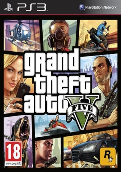 Grand Theft Auto 5 PS3 Video Game Pick & Sell the shop for Stay Home Entertainment Packs.!! VG Used