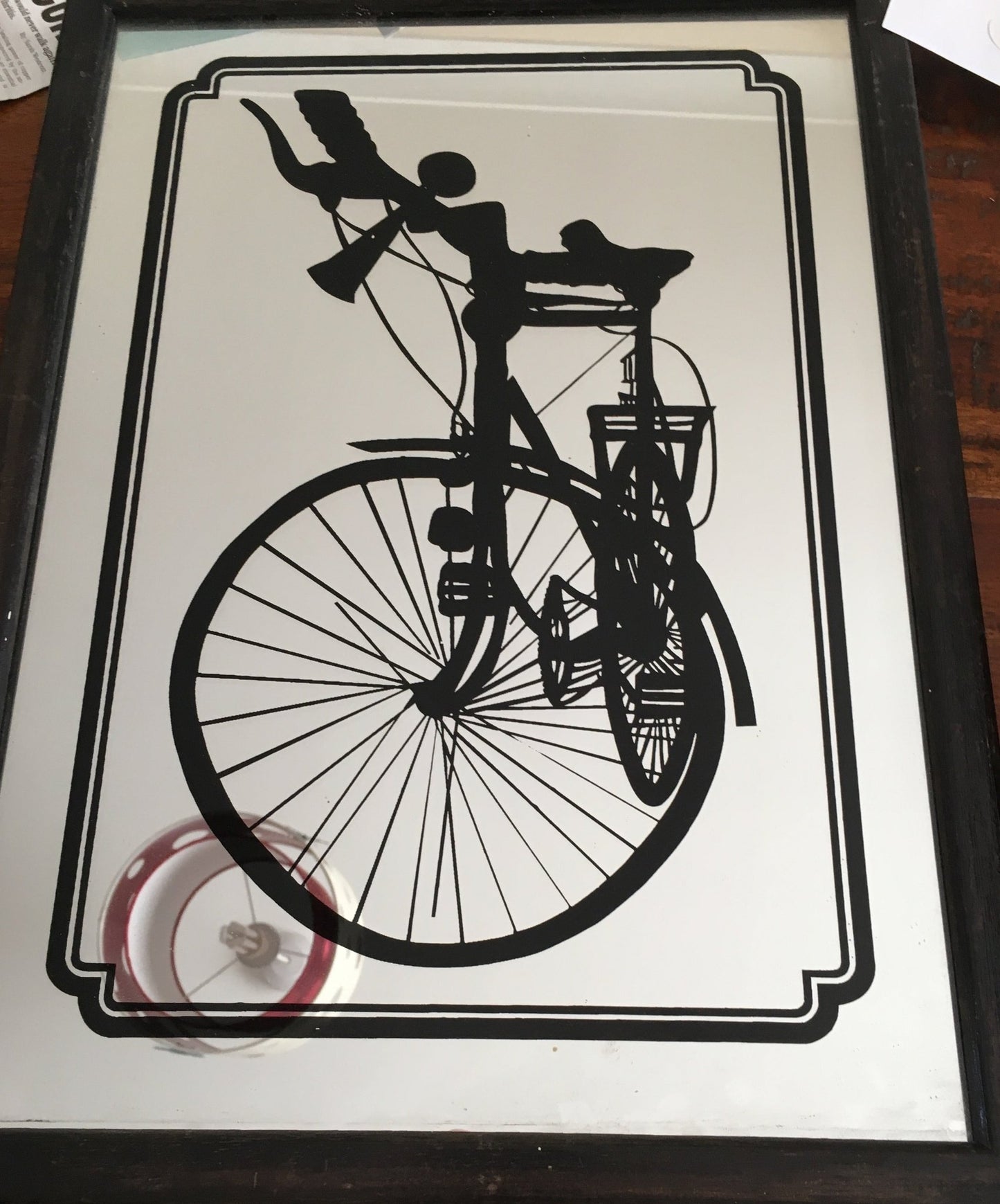Mirror with Bicycle Print Pick and Sell the shop for Stay Home Entertainment Packs.!! Art