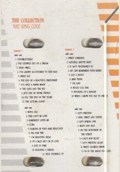 Nat King Cole: The Collection Used Music Tape Pick and Sell the shop for Stay Home Entertainment Packs.!! MC Used