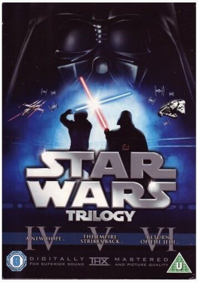Star Wars Trilogy 6Disc Used DVD Box Set Pick and Sell the shop for Stay Home Entertainment Packs.!!