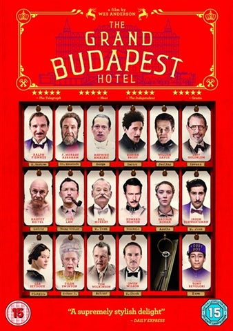 The Grand Budapest Hotel Used DVD