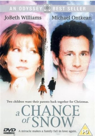 Movie poster for 'A Chance of Snow' featuring JoBeth Williams and Michael Ontkean.