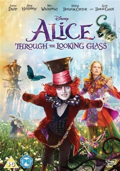 Alice Through The Looking Glass PG 2016 Used DVD Pick and Sell the shop for Stay Home Entertainment Packs.!! DVD's Used