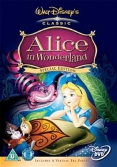 Alice in Wonderland U 1951 Disney Special Edition Used DVD Pick and Sell the shop for Stay Home Entertainment Packs.!! DVD's Used