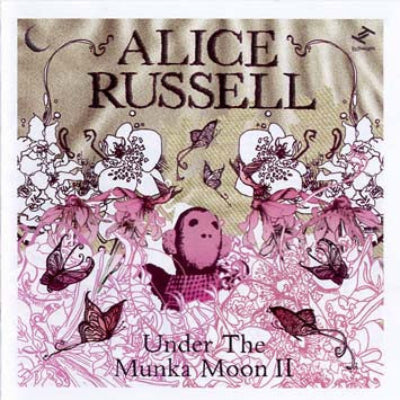 Album cover with floral design and 'Alice Russell' text