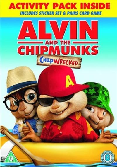 Alvin & The Chipmunks - Chipwrecked Activity Pack Used DVD Pick and Sell the shop for Stay Home Entertainment Packs.!! DVD's Used