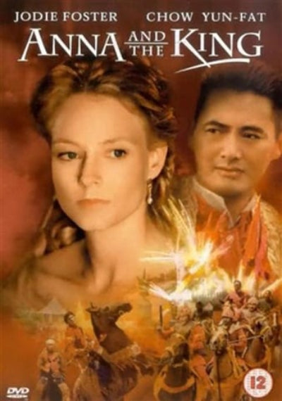 Movie poster for 'Anna and the King' featuring Jodie Foster and Chow Yun-Fat.
