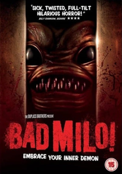 Cover shows Milo looking like an inner demon.