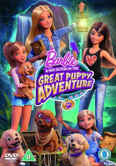 Barbie & Her Sisters In The Great Puppy Adventure New DVD Pick and Sell the shop for Stay Home Entertainment Packs.!!