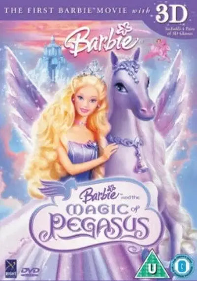 Barbie - The Magic Of Pegasus 3D U 2005 Used DVD Pick and Sell the shop for Stay Home Entertainment Packs.!! DVD's Used