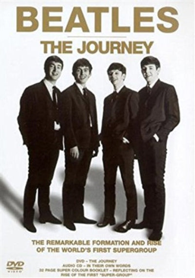 DVD cover of 'The Beatles: The Journey' with four band members in suits. New DVD.