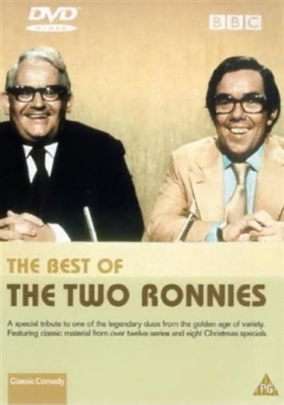 DVD cover of 'The Best of The Two Ronnies' featuring two men smiling, with BBC logo.