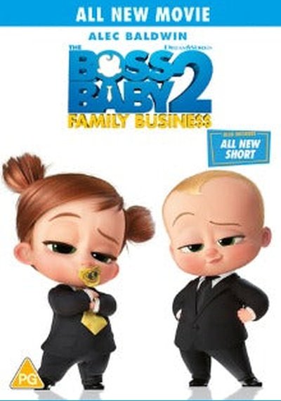 Boss Baby 2, The: Family Business Used DVD Pick and Sell the shop for Stay Home Entertainment Packs.!! DVD's Used