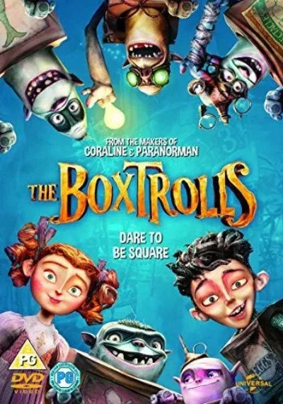 Boxtrolls Used DVD