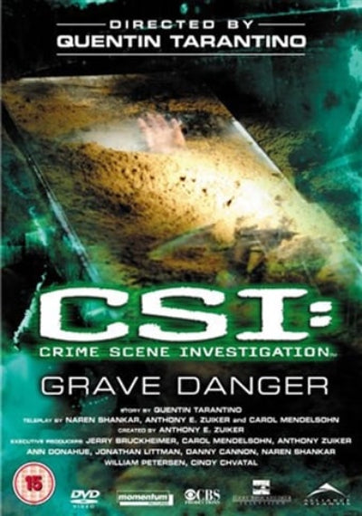 DVD cover of 'CSI: Crime Scene Investigation' with a graphic of a skull and green text.