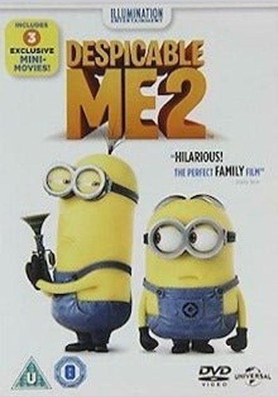 Despicable Me 2 Illumination SHEP DVD Pick and Sell the shop for Stay Home Entertainment Packs.!! SHEP DVD