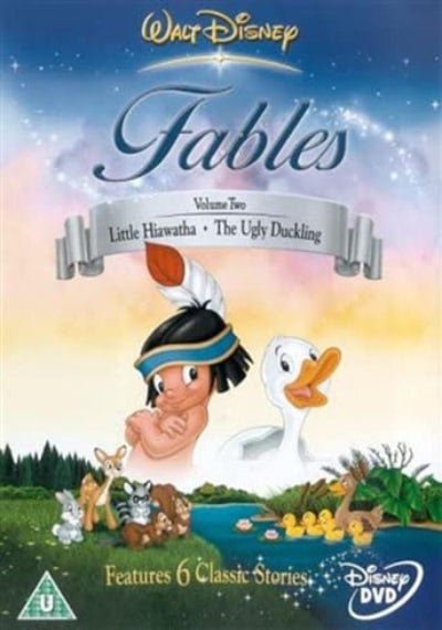 Disney Fables DVD cover with characters and landscape