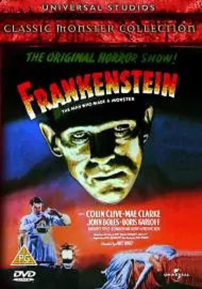 DVD cover of 'Frankenstein' from Universal Studios' Classic Monster Collection