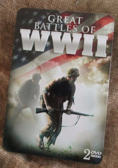 Great Battles of WWII Tin Box DVD