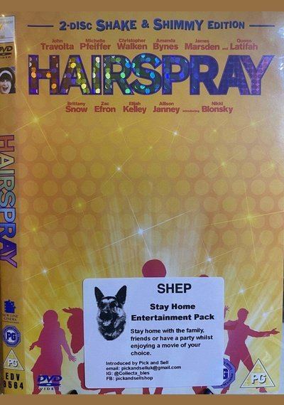 Hairspray SHEP DVD Pick and Sell the shop for Stay Home Entertainment Packs.!!