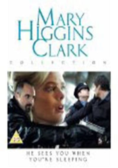 DVD cover of 'He Sees You When You're Sleeping' from the Mary Higgins Clark collection.