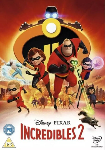 Incredibles 2 DVD from Walt Disney