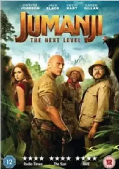 Jumanji - The Next Level New DVD Pick and Sell the shop for Stay Home Entertainment Packs.!! DVD's New