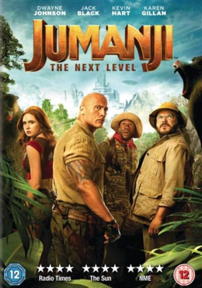 Jumanji - The Next Level New DVD Pick and Sell the shop for Stay Home Entertainment Packs.!! DVD's New