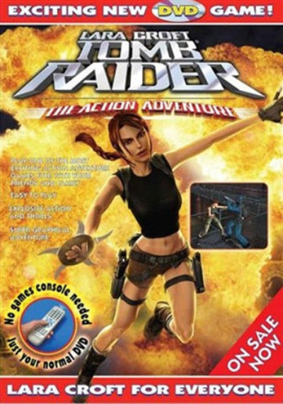 Lara Croft Tomb Raider DVD for your gaming.