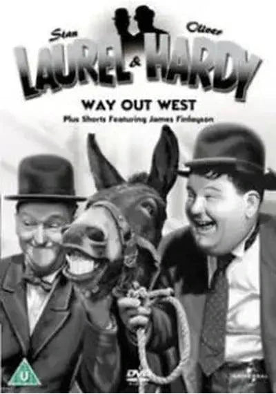 Laurel & Hardy: Way Out West SHEP DVD pick-and-sell