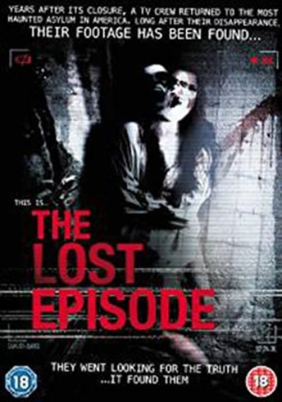 Movie poster for 'The Lost Episode' with a dark and eerie atmosphere.