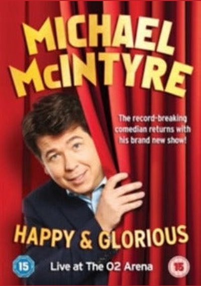 Michael McIntyre: Happy And Glorious New DVD Pick and Sell the shop for Stay Home Entertainment Packs.!! DVD's New