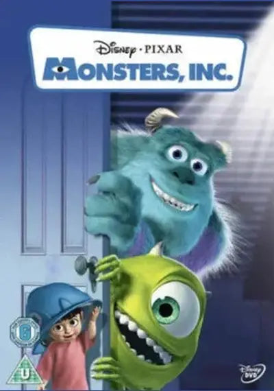 Monsters Inc Used DVD Pick and Sell the shop for Stay Home Entertainment Packs.!! DVD's Used