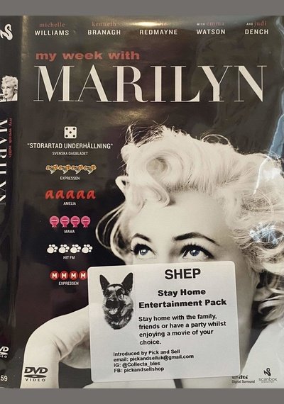 My Week with Marilyn SHEP DVD Pick and Sell the shop for Stay Home Entertainment Packs.!! SHEP DVD