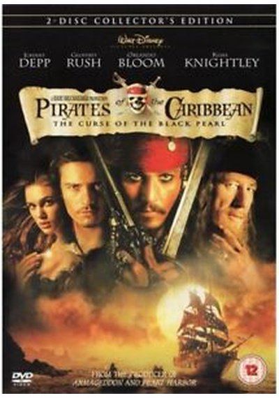 Pirates of the Caribbean: Curse of the Black Pearl 2Disc SHEP DVD pick-and-sell