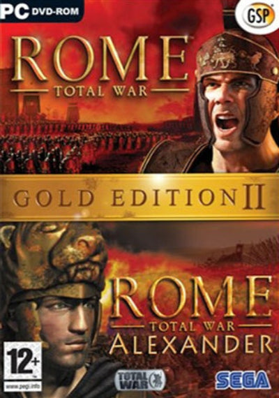 Rome Total War Gold Edition II PC Used