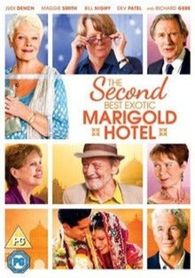 Second Best Exotic Marigold Hotel SHEP DVD Pick and Sell the shop for Stay Home Entertainment Packs.!! SHEP DVD