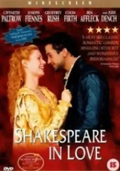 Shakespeare In Love WS SHEP DVD Pick and Sell the shop for Stay Home Entertainment Packs.!! SHEP DVD