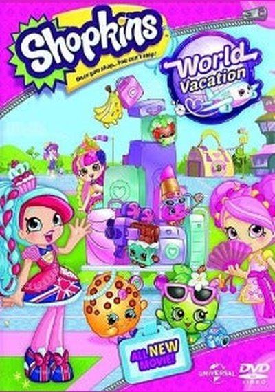 Shopkins World Vacation 2017 SHEP DVD Pick and Sell the shop for Stay Home Entertainment Packs.!! DVD's New