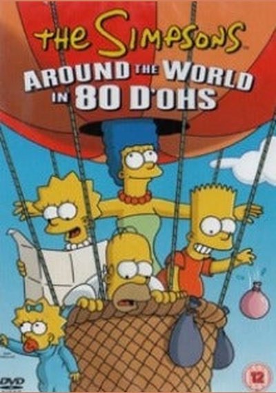 The Simpsons - Around the World in 80 Dohs! SHEP DVD Pick and Sell the shop for Stay Home Entertainment Packs.!! SHEP DVD