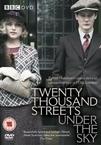 DVD cover of 'Twenty Thousand Streets Under the Sky' with two characters and text.