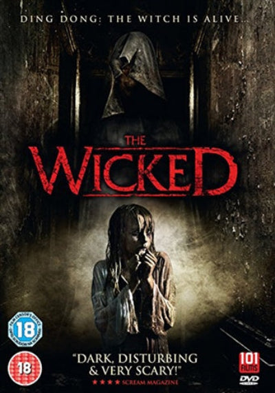 Movie poster for 'The Wicked' with a dark and eerie atmosphere.