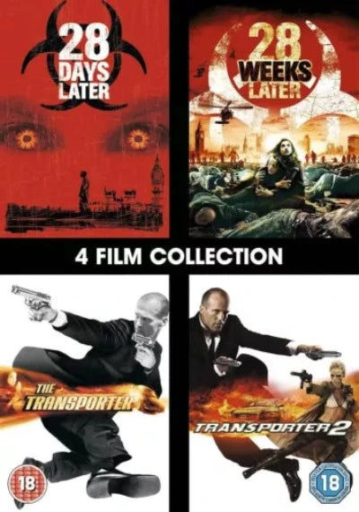 28 Days Later 28 Weeks Later The Transporter The Transporter 2 New DVD