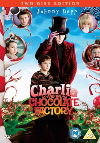 Charlie & The Chocolate Factory 2Disc SHEP DVD