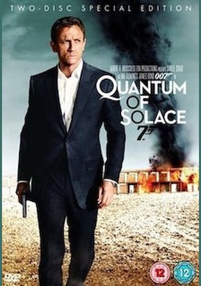 007: Quantum Of Solace 2Disc Used DVD Pick and Sell the shop for Stay Home Entertainment Packs.!! DVD's Used